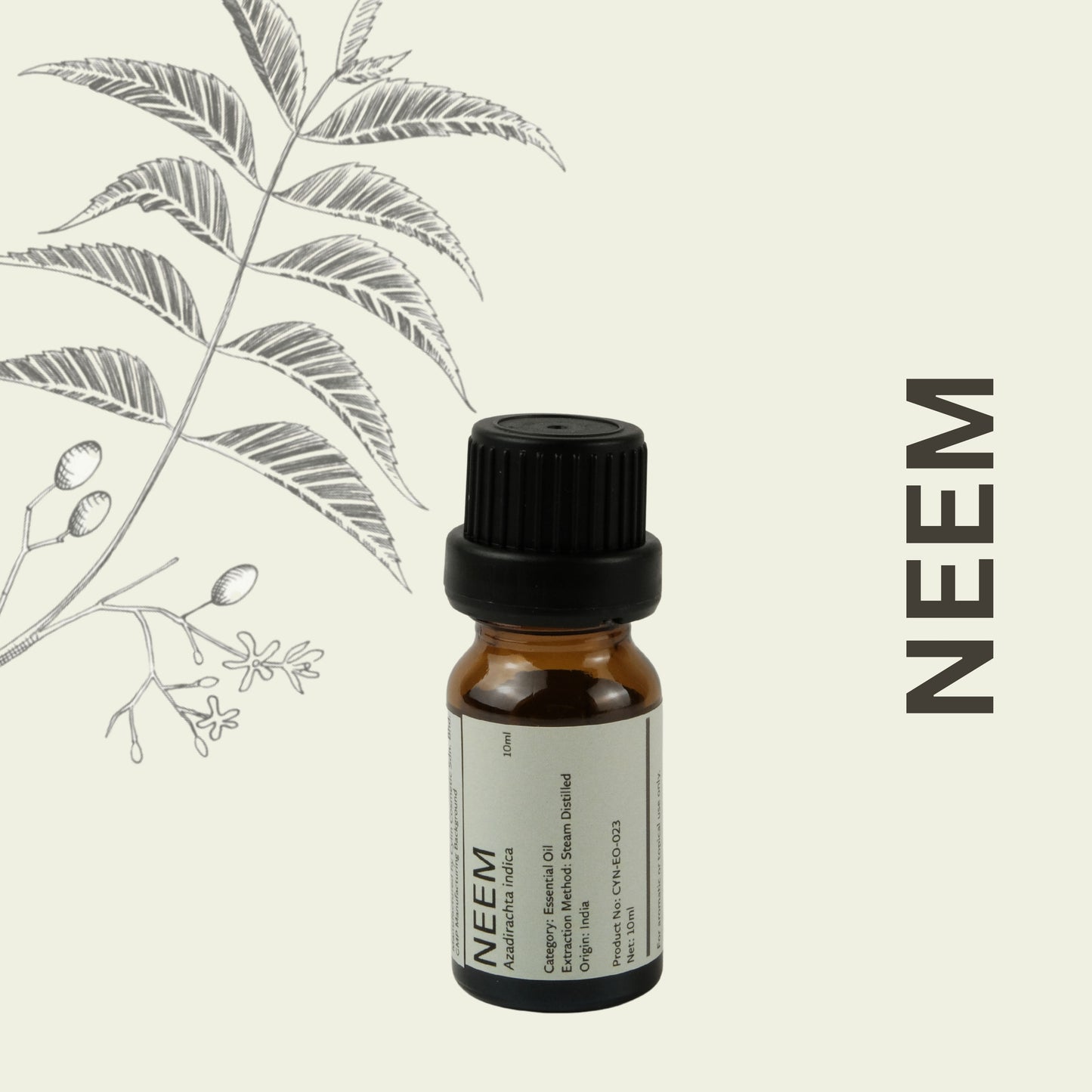Cylin-Lab-Pure-Neem-Essential-Oil-10ml-Malaysia-Supplier