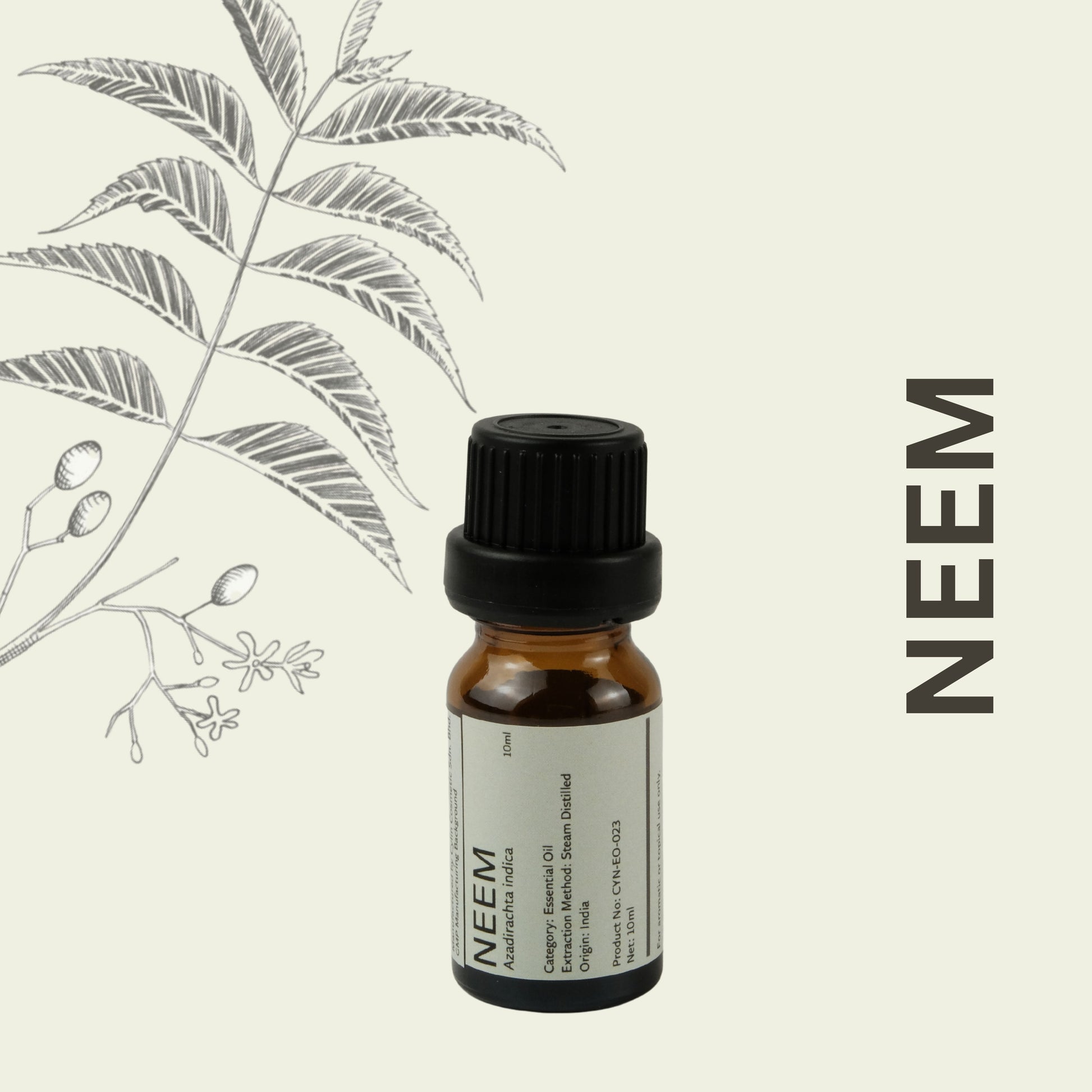 Cylin-Lab-Pure-Neem-Essential-Oil-10ml-Malaysia-Supplier